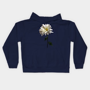 A White Daisy Kids Hoodie